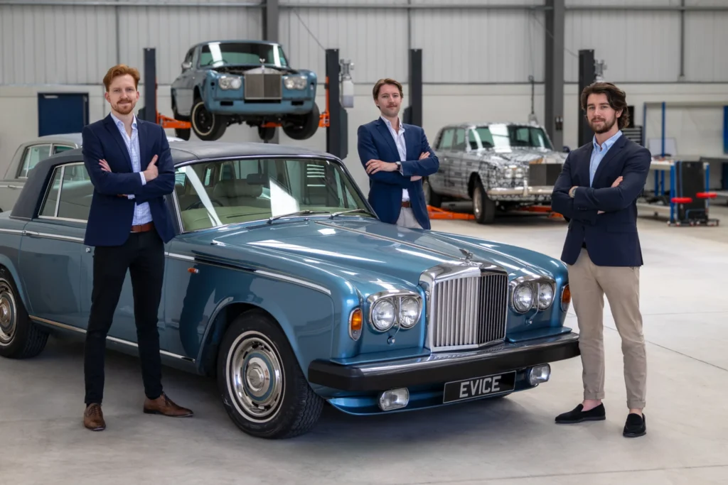 ein klassiker erfindet sich neu: elektromod rolls-royce silver shadow!