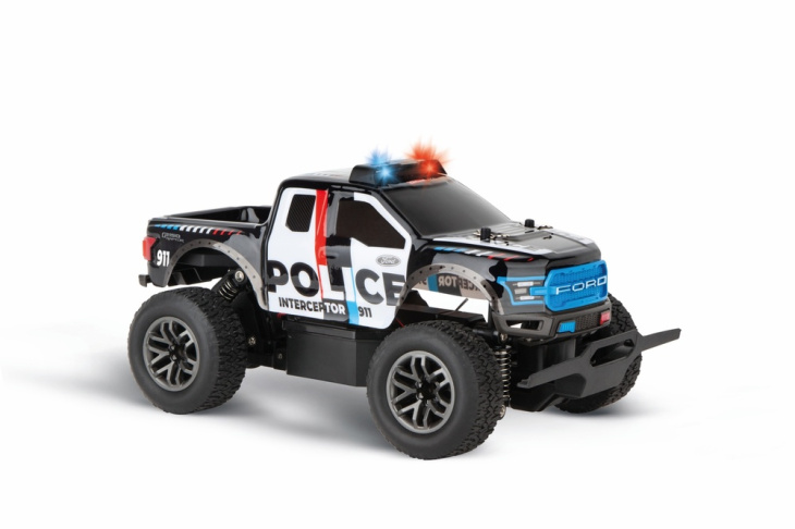 carrera rc: ford raptor f-150 im polizeilook