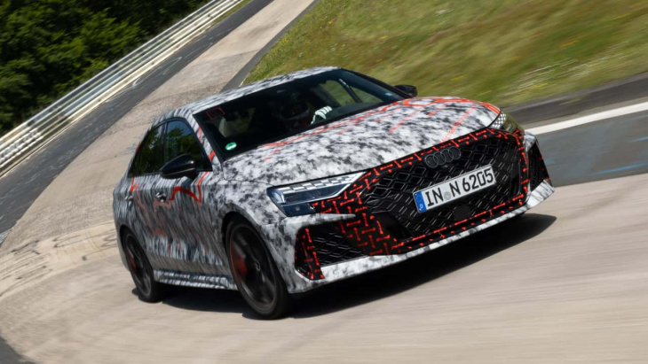 audi holt sich mit dem rs 3 ring-rundenrekord zurück