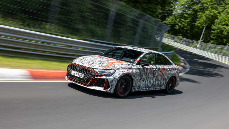 audi holt sich mit dem rs 3 ring-rundenrekord zurück