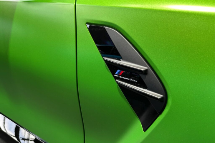 frozen tampa bay green: live-fotos zum bmw m3 facelift ii