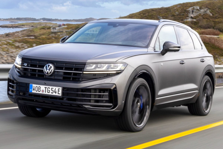 volkswagen zeigt touareg, golf, arteon und t-roc als sportversion