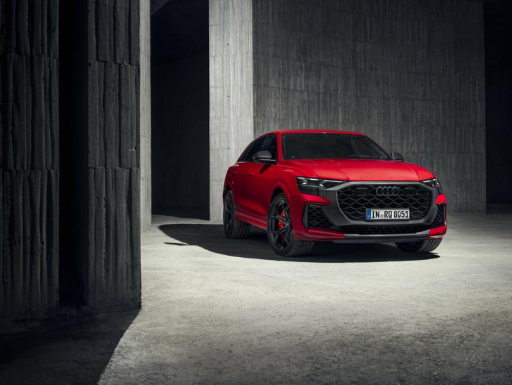 audi rs q8 (2024) facelift: mit 640 ps v8-power und neuen features!