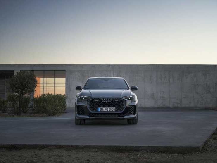 audi rs q8 (2024) facelift: mit 640 ps v8-power und neuen features!