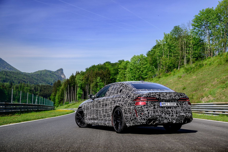 erste fahrt im bmw m5 plug-in-hybrid