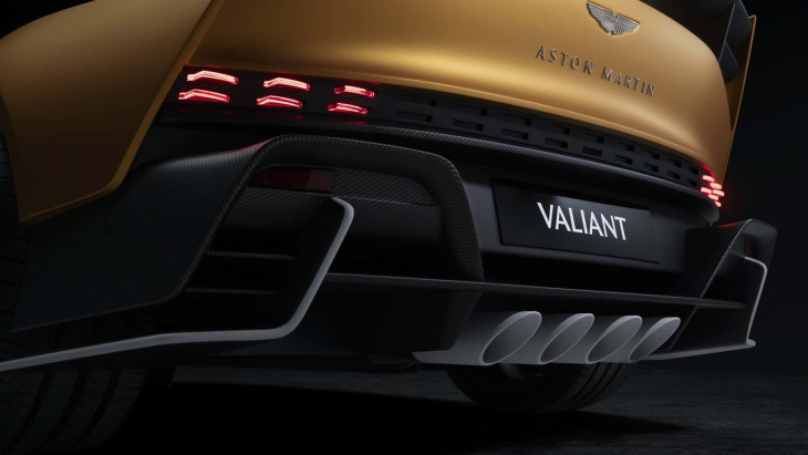 der neue aston martin valiant (2024) mit v12 und schaltgetriebe