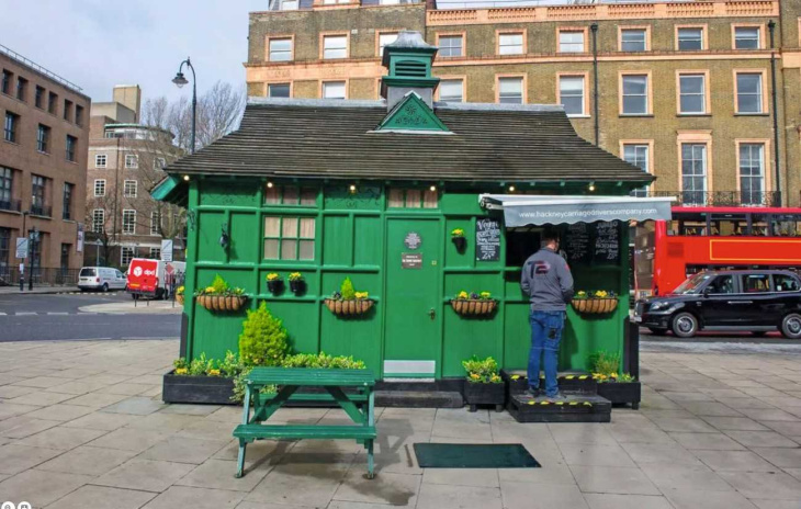 „tiny green sheds“ – londons besonderer rückzugsort für taxifahrer