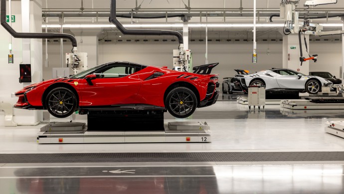 ferrari e-factory: fit für die zukunft