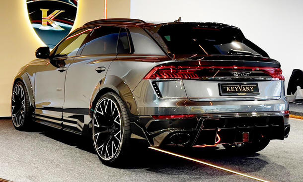 verbrenner, tuning, oberklasse, newsletter, news, allradantrieb, achtzylinder-motor, audi, audi q8, audi rs q8 stb-1011: keyvani-tuning auf 1011 ps