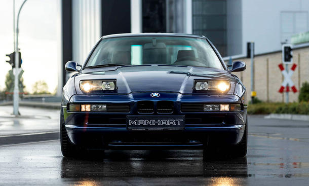 zwölfzylinder-motor, youngtimer, verbrenner, tuning, sportwagen, newsletter, news, coupé, classic cars, achtzylinder-motor, bmw 8er, bmw m8 e31 von manhart: umbau auf v8-sauger