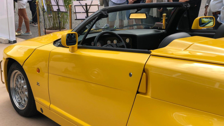 eines der seltsamsten autos von alfa romeo: fotos des kantigen rz
