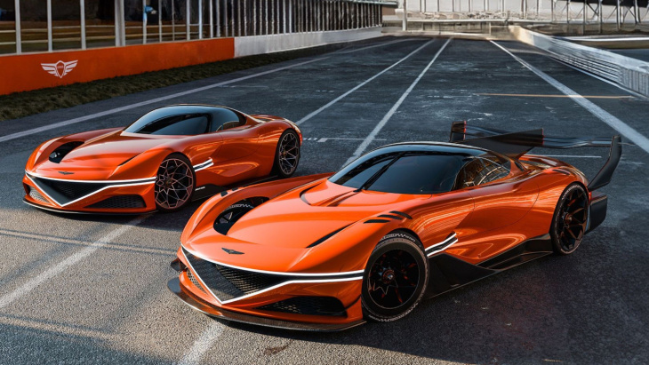 genesis enthüllt zwei neue concept cars - den x gran berlinetta und den x gran racer vgt