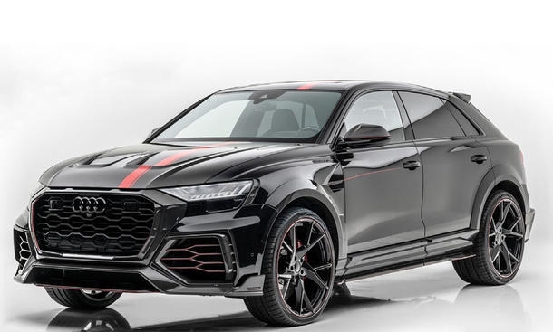 verbrenner, tuning, oberklasse, newsletter, news, crossover, achtzylinder-motor, audi, audi q8, audi rs q8 mit 780 ps: mansory-tuning mit irrem detail