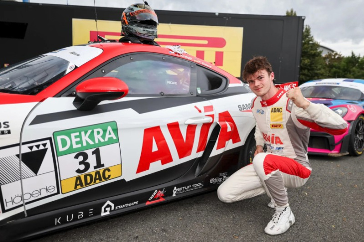 porsche-dreifachpole für das zweite rennen auf dem norisring in nürnberg