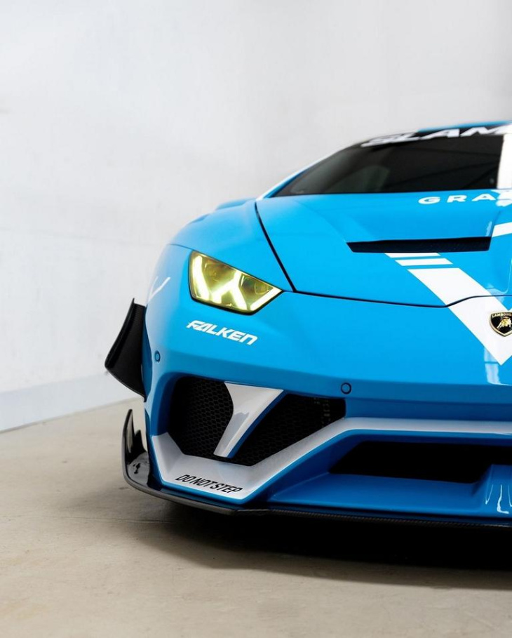 „slambo“ lamborghini huracán mit liberty-walk widebody-kit!