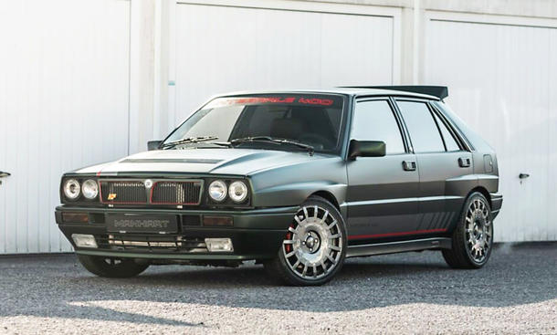 vierzylinder-motor, verbrenner, tuning, oldtimer, newsletter, news, kompaktsportler, kompaktklasse, classic cars, lancia, lancia delta, manhart integrale 400: tuning für die rallye-ikone