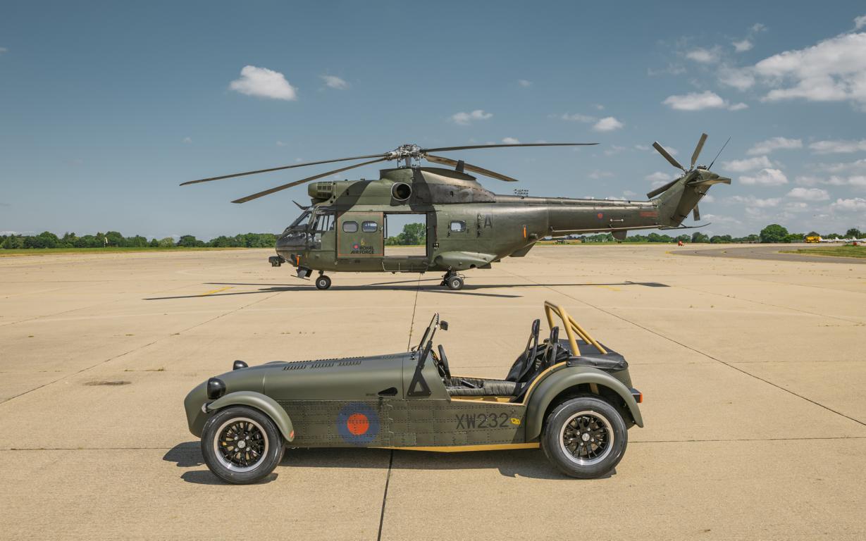 2024 caterham 360r raf: ein unikat mit hubschrauber-dna!