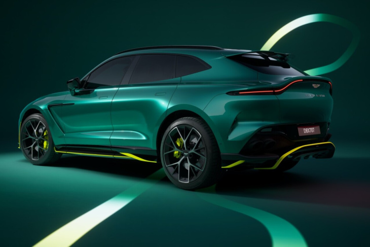 aston martin dbx707 amr24 – formel 1 trifft suv