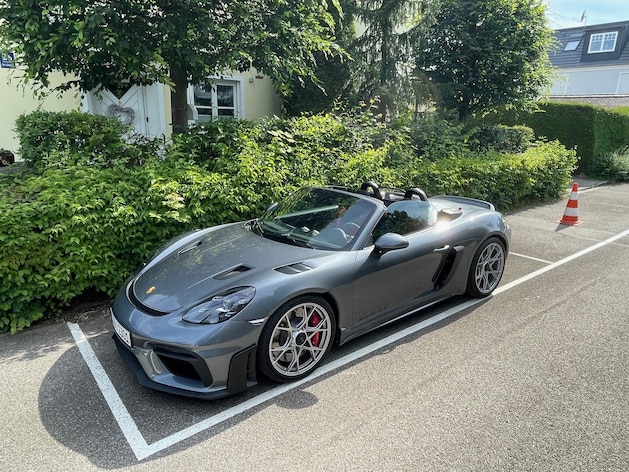 fahrbericht porsche 718 spyder rs: „für die ferienwohnung am hockenheimring“