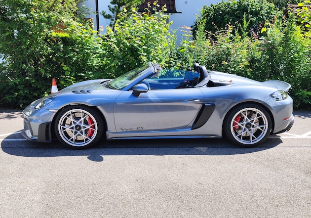 fahrbericht porsche 718 spyder rs: „für die ferienwohnung am hockenheimring“