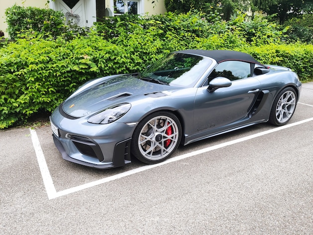 fahrbericht porsche 718 spyder rs: „für die ferienwohnung am hockenheimring“