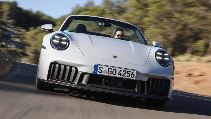 porsche 911 (2024) facelift im test: hybrid-hype oder e-kastration?