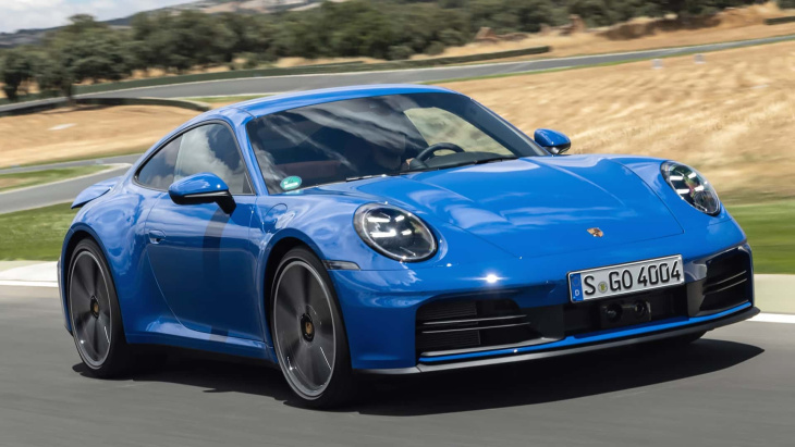 porsche 911 (2024) facelift im test: hybrid-hype oder e-kastration?