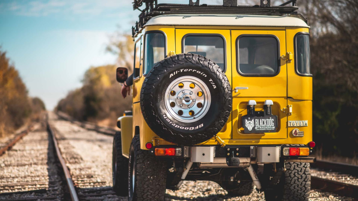 toyota fj restomod: klassiker im neuen look von ecd auto design