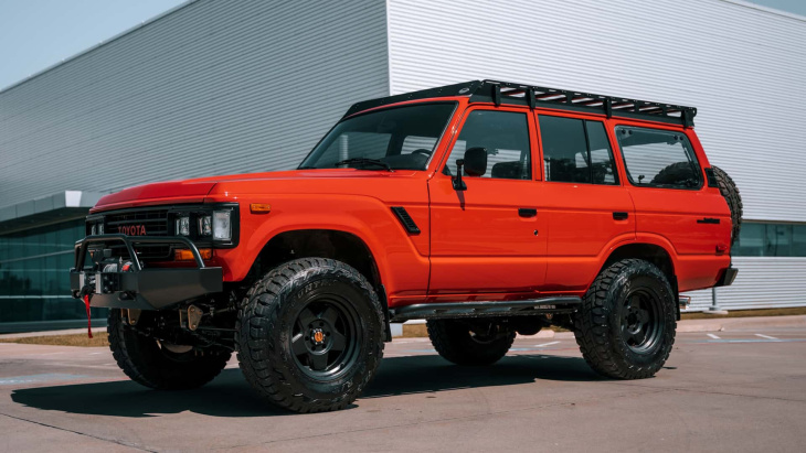 toyota fj restomod: klassiker im neuen look von ecd auto design