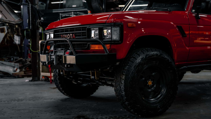 toyota fj restomod: klassiker im neuen look von ecd auto design