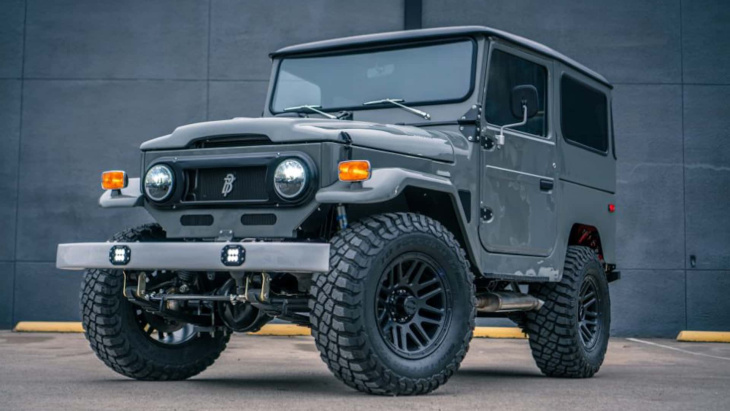 toyota fj restomod: klassiker im neuen look von ecd auto design