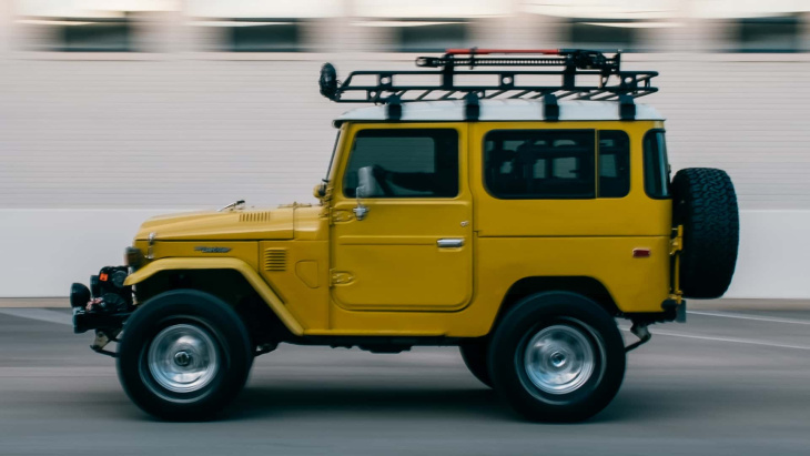 toyota fj restomod: klassiker im neuen look von ecd auto design