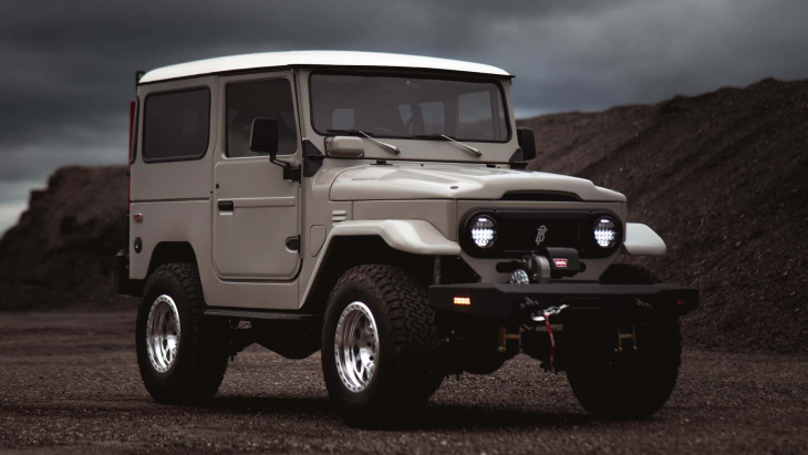 toyota fj restomod: klassiker im neuen look von ecd auto design