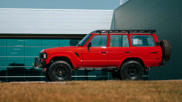 toyota fj restomod: klassiker im neuen look von ecd auto design