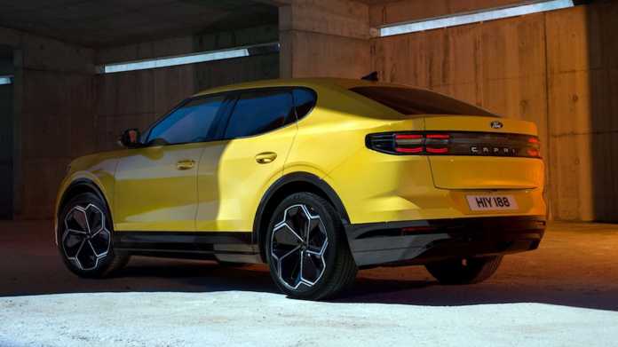 ford capri: neuauflage wird ein gewichtiges e-suv