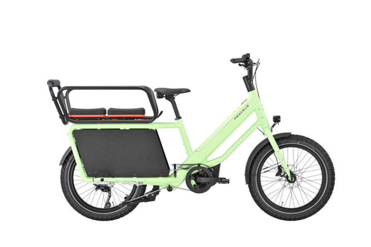 e-cargobike pegasus famulo - breitreifen und 250 kilo gesamtgewicht