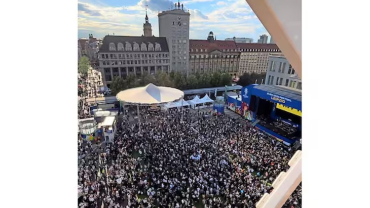 em 2024: die fanzone in leipzig im test