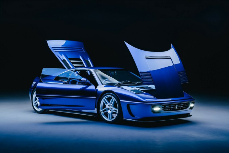 evoluto automobili ferrari f355 restomod: viel carbon und viel leistung!