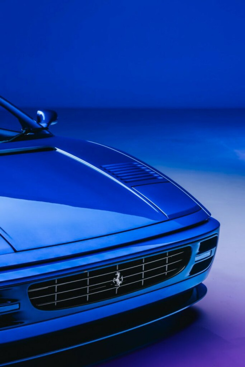 evoluto automobili ferrari f355 restomod: viel carbon und viel leistung!