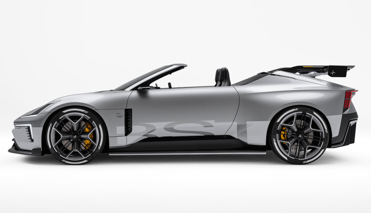 concept bst: polestar zeigt elektro-roadster mit heckflügel