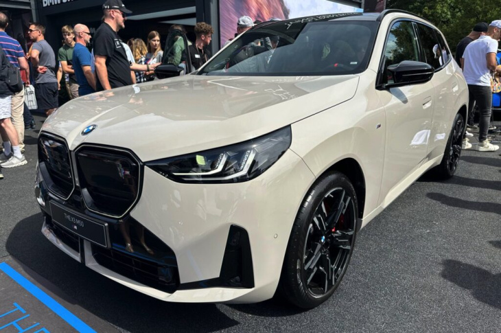 goodwood fos: live-fotos zum bmw x3 m50 g45 in dune grey