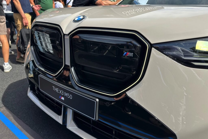 goodwood fos: live-fotos zum bmw x3 m50 g45 in dune grey