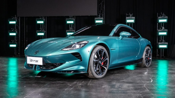 mg enthüllt das cyber gts concept, die coupé-version des cyberster.