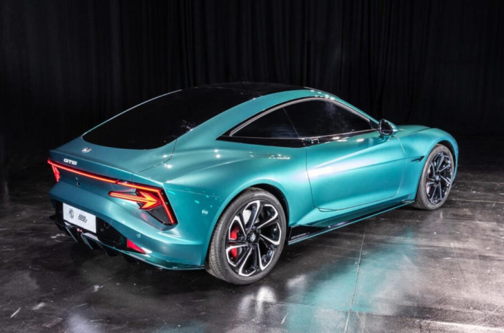 mg enthüllt das cyber gts concept, die coupé-version des cyberster.