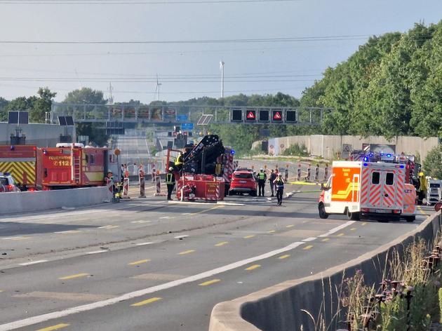 adac: a1-sperrung am kreuz kamen kann sich massiv auswirken