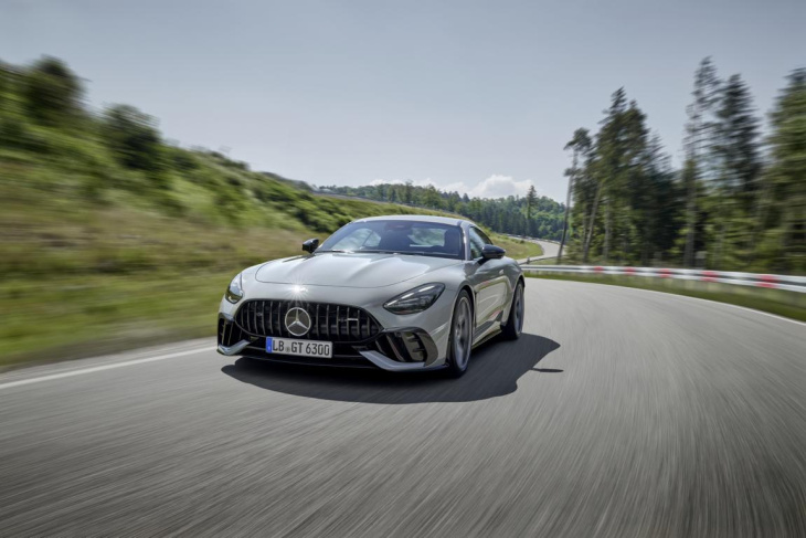 tracktool: der 2024 mercedes-amg gt 63 pro 4matic+