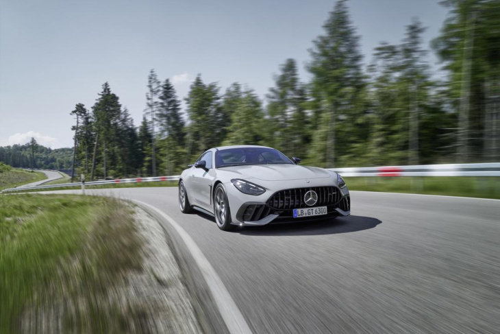 tracktool: der 2024 mercedes-amg gt 63 pro 4matic+