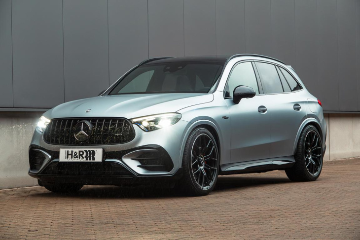 keine kompromisse beim fahrwerk: h&r gewindefedern für mercedes-benz glc amg 63s e-performance