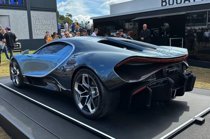 bugatti tourbillon: festival of speed mit unfassbaren 1.800 ps