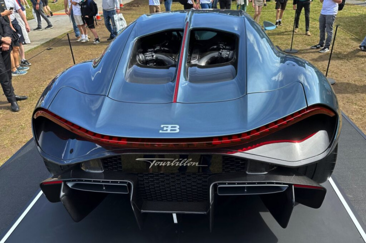 bugatti tourbillon: festival of speed mit unfassbaren 1.800 ps